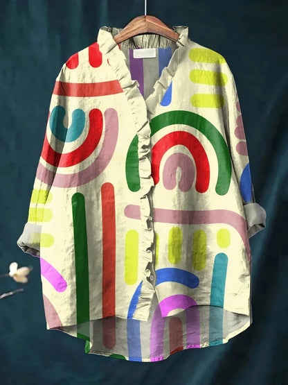 Gepolijst en speels Overhemd