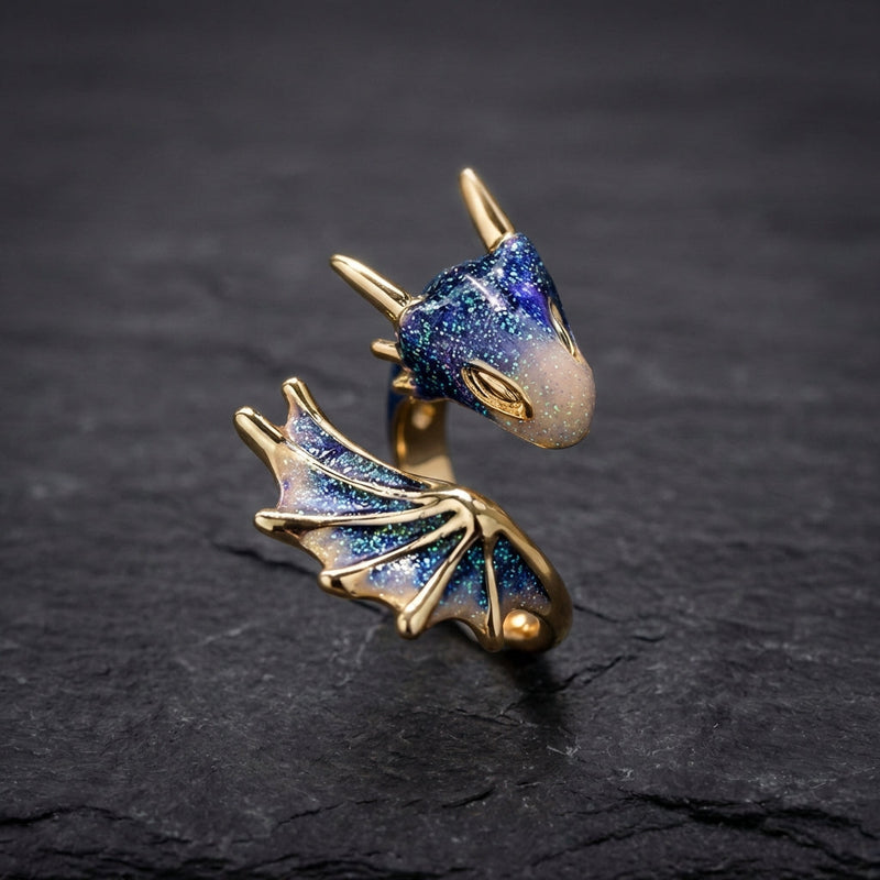Vintage Handmade Dragon Ring