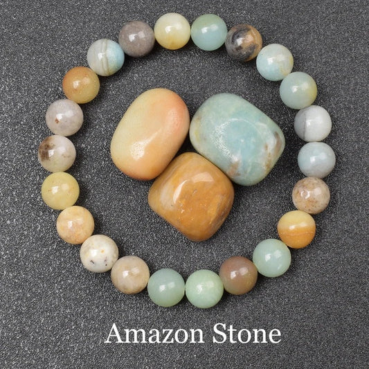 Amazon Stone Beaded Bracelet