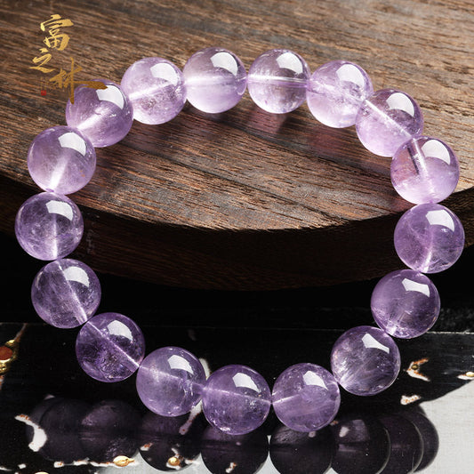 Amethyst Beaded Bracelet