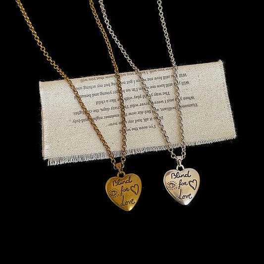 Blind For Love Necklace