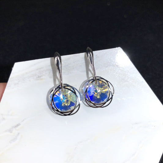 Blue Drop Earrings