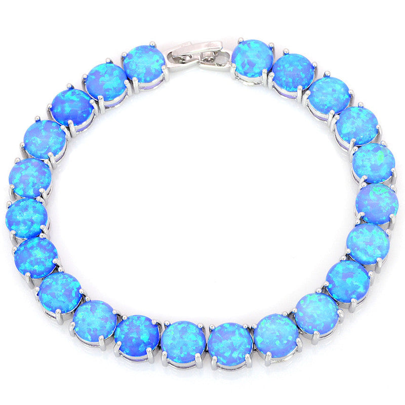 Blue Opal Bracelet