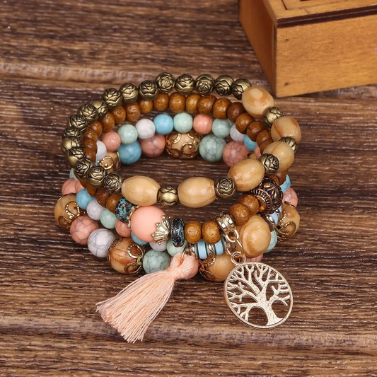 Bohemian Beaded Bracelet