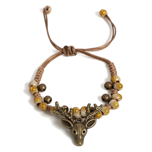 Bohemian Deer Charm