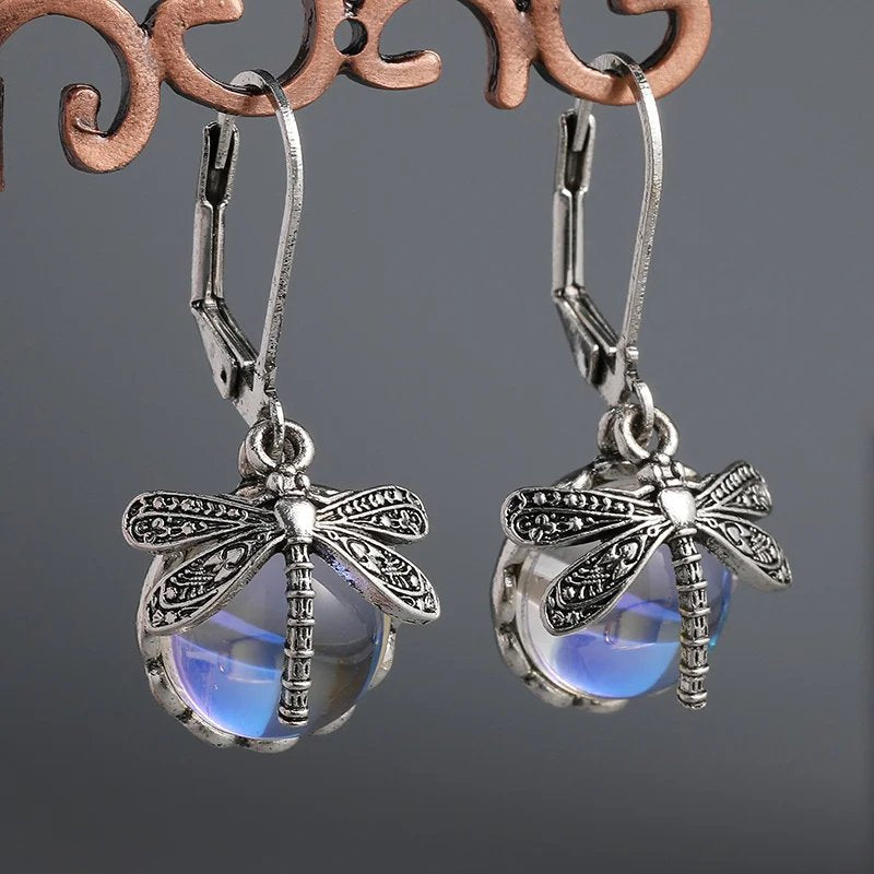 Bohemian Dragonfly Earrings