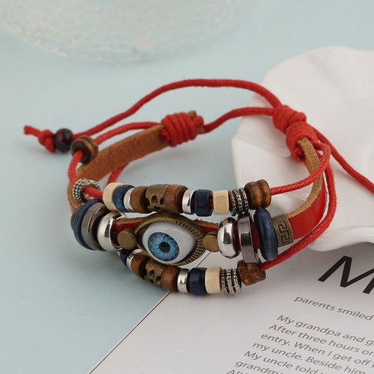 Bohemian Evil Eye Bracelet