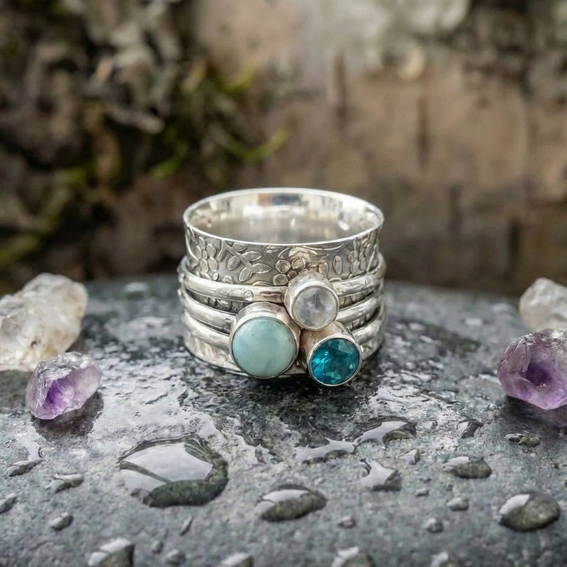 Bohemian Gemstone Ring