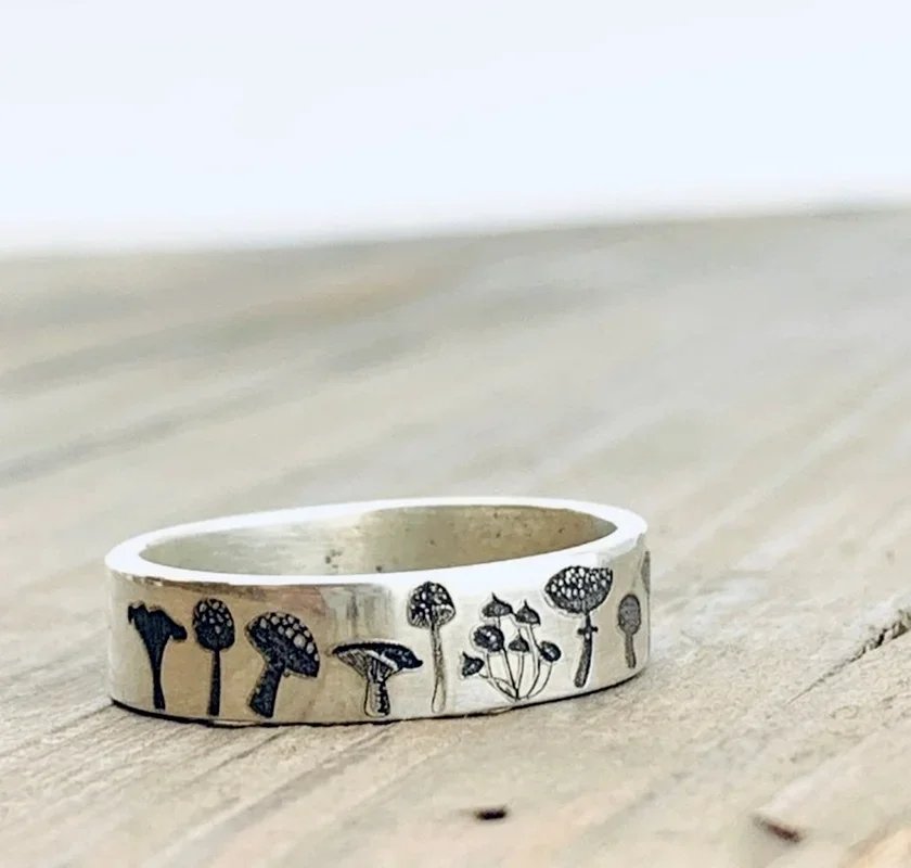 Bohemian Mushroom Ring