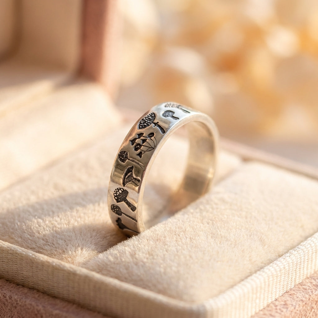 Bohemian Mushroom Ring