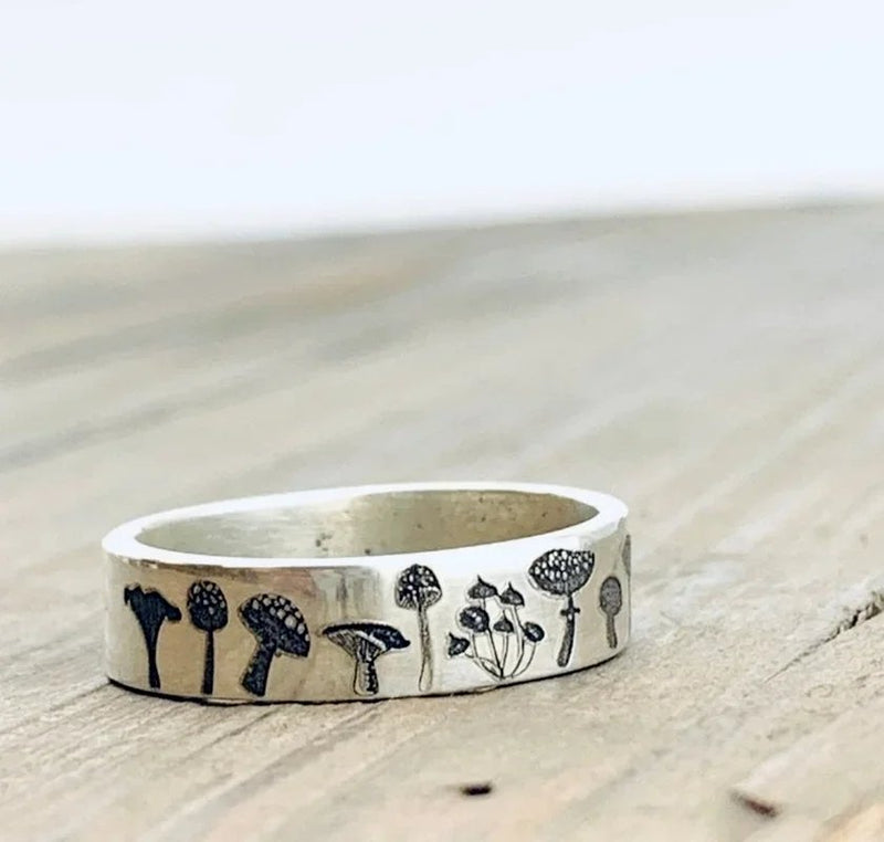 Bohemian Mushroom Ring