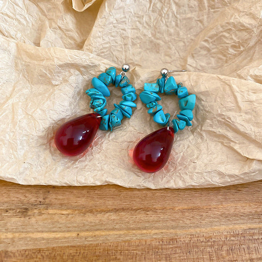 Bohemian Turquoise Earrings