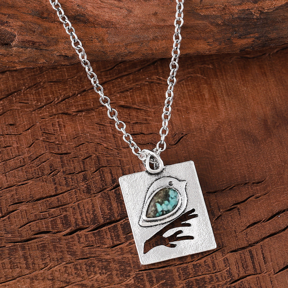 Bohemian Turquoise Necklace