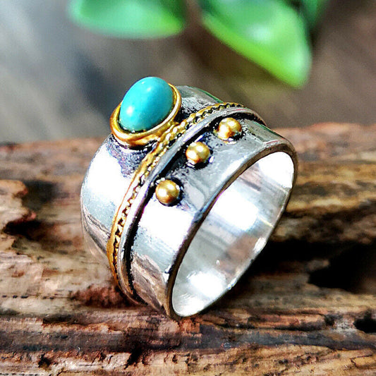 Bohemian Turquoise Ring