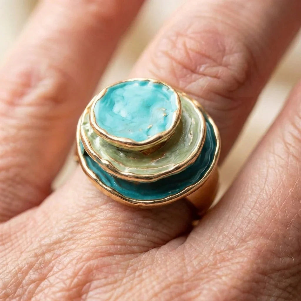 Bohemian Turquoise Ring