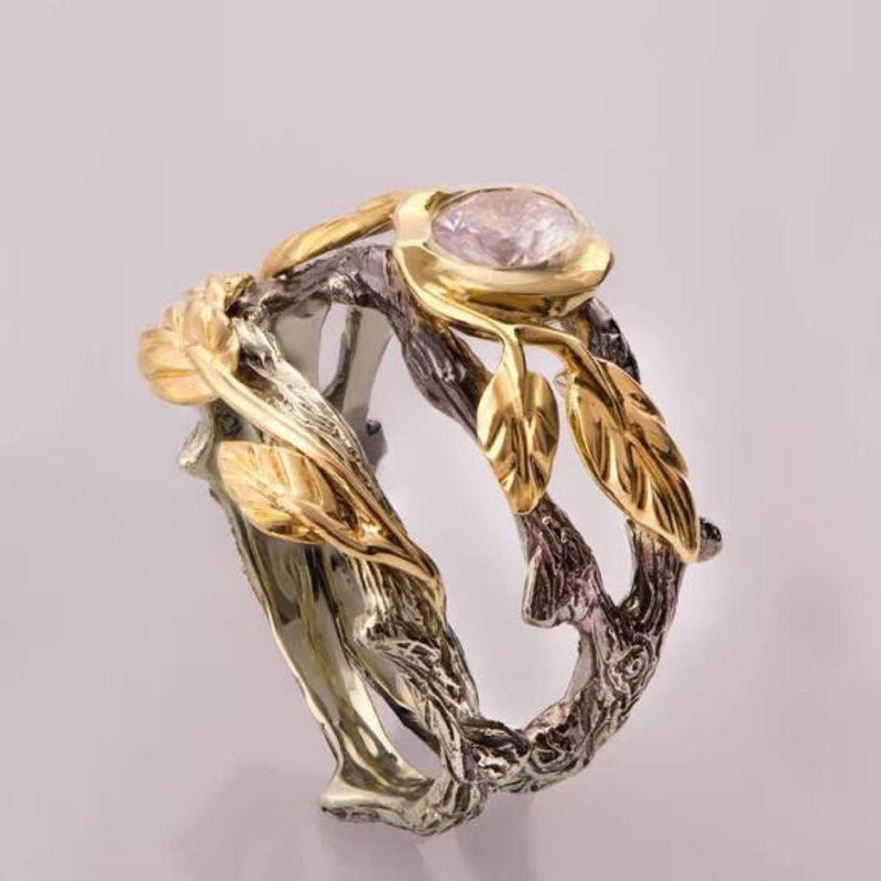 Botanical Amethyst Ring
