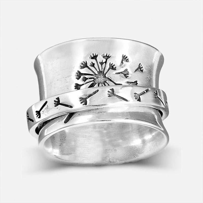 Botanical Silver Ring