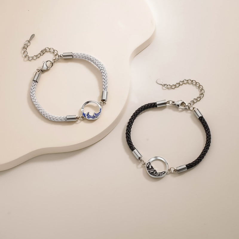 Braided Charm Bracelet