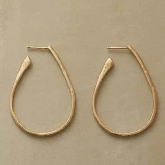 Gold Hoop Earrings