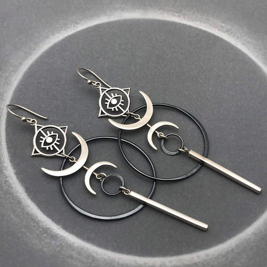 Celestial Moon Earrings
