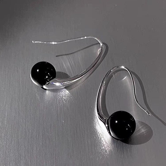Classic Black Onyx Earrings