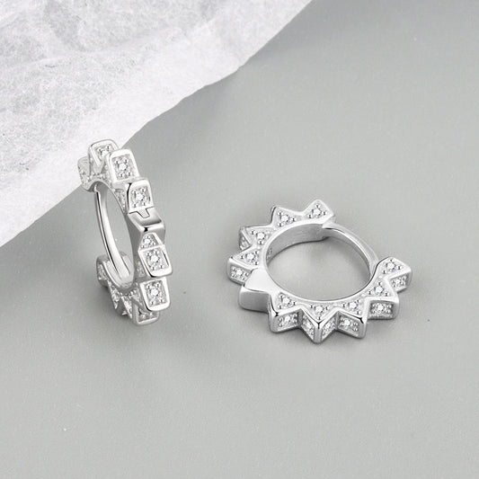 Classic Diamond Earrings