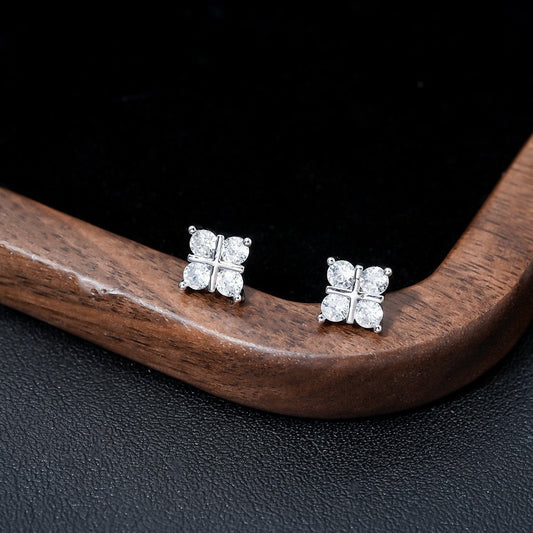 Classic Diamond Earrings