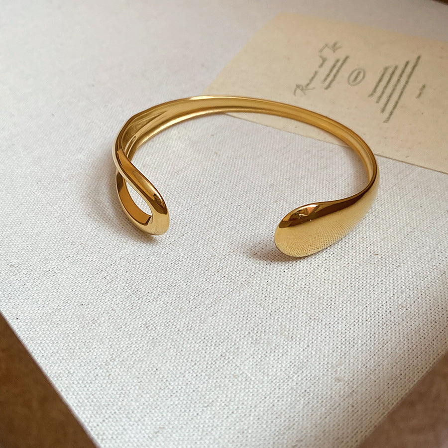 Classic Gold Cuff Bracelet