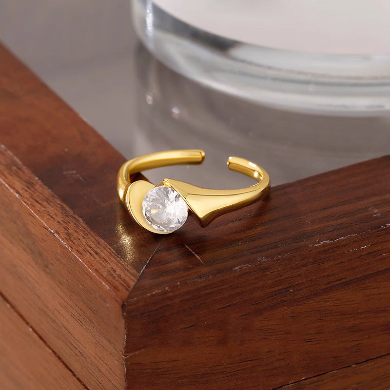 Classic Gold Cuff Ring