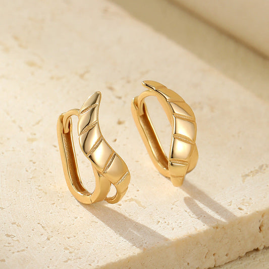 Classic Gold Earrings