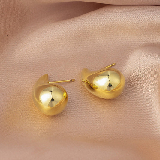 Classic Gold Earrings