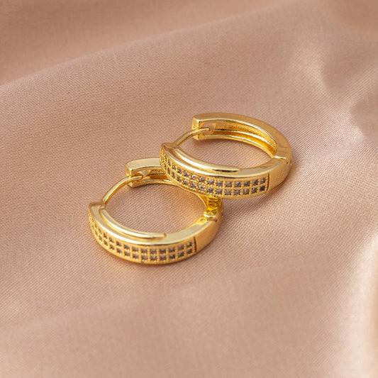 Classic Gold Earrings