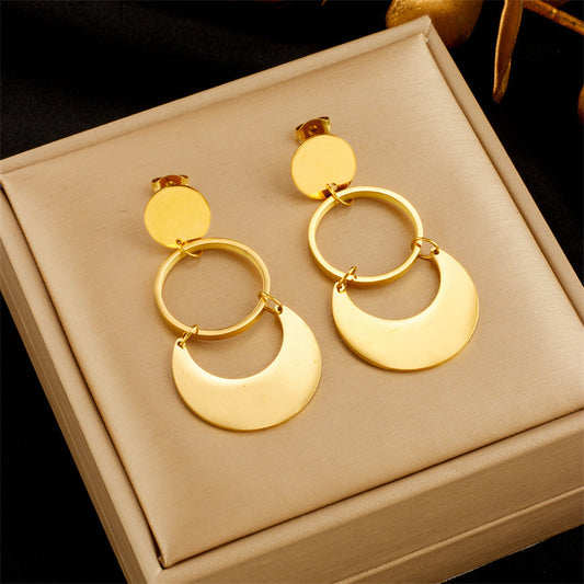 Classic Gold Earrings