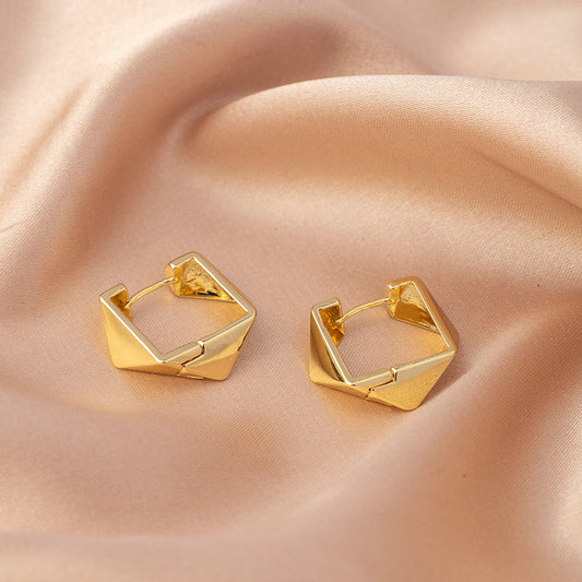 Classic Gold Earrings