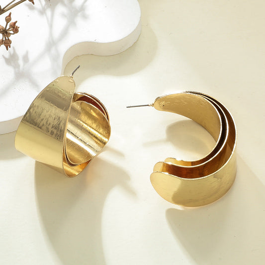 Classic Gold Earrings