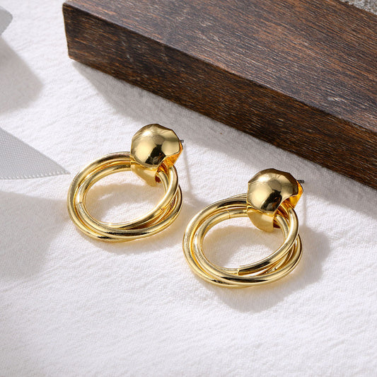 Classic Gold Earrings