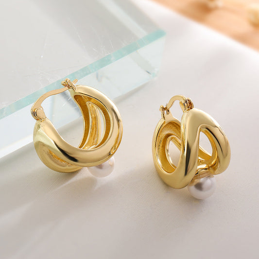 Classic Gold Hoop Earrings