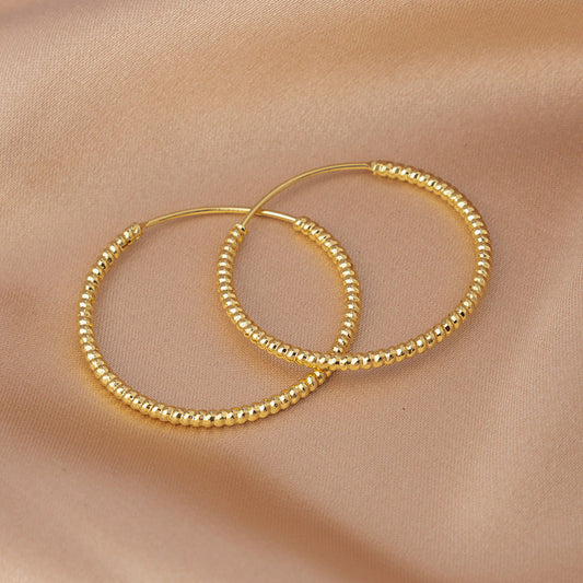 Classic Gold Hoop Earrings