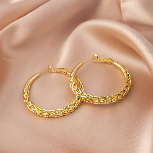 Classic Gold Hoop Earrings