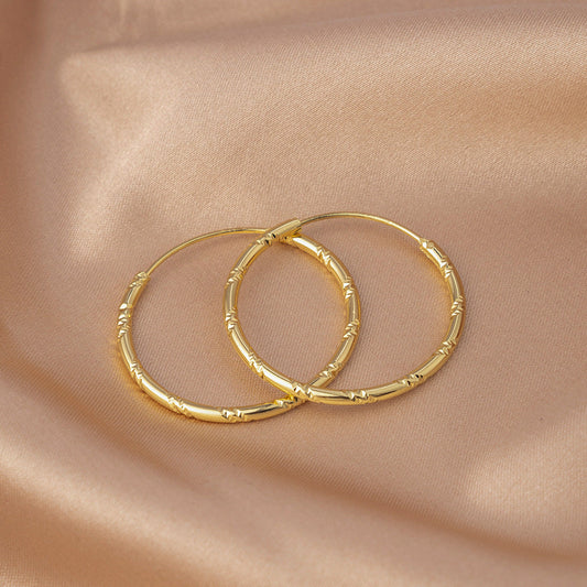 Classic Gold Hoop Earrings