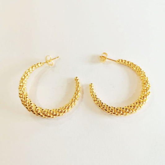 Classic Gold Hoop Earrings