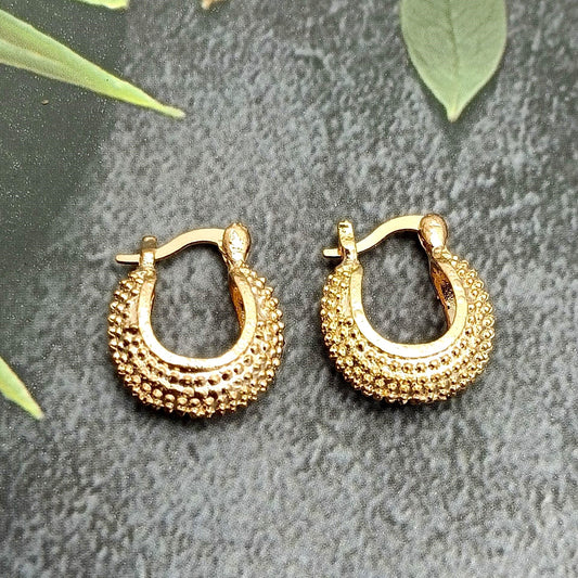 Classic Gold Hoop Earrings