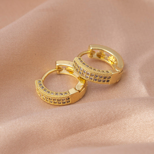 Classic Gold Hoop Earrings