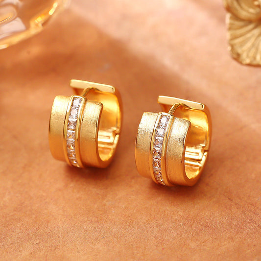 Classic Gold Hoop Earrings