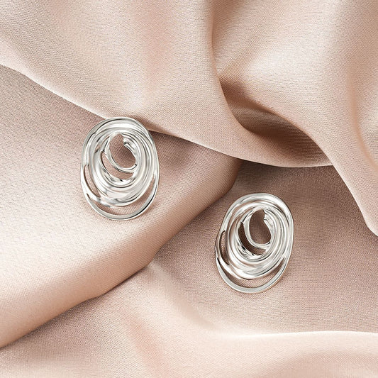 Classic Silver Earrings