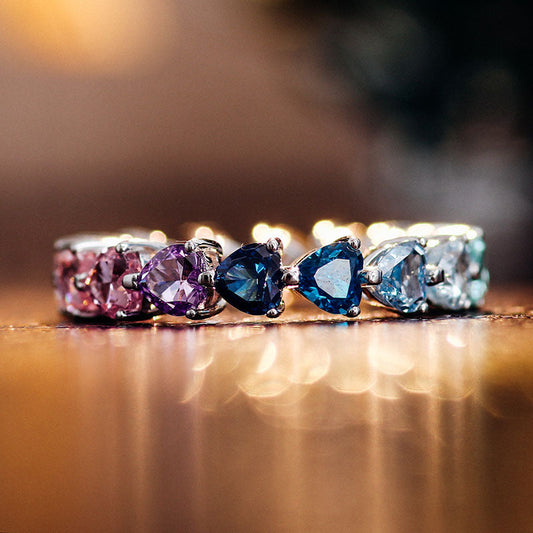 Colorful Gemstone Ring