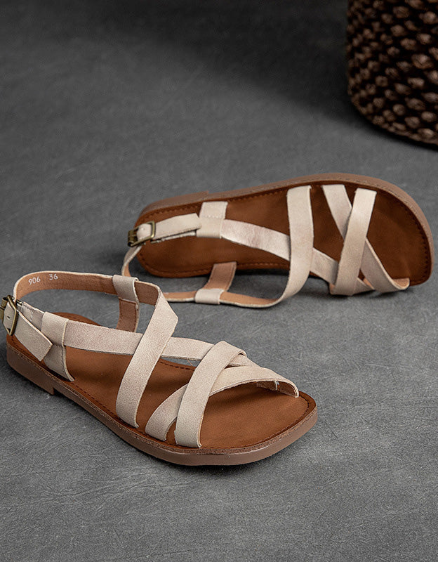 LD | Lichtgewicht leren sandalen