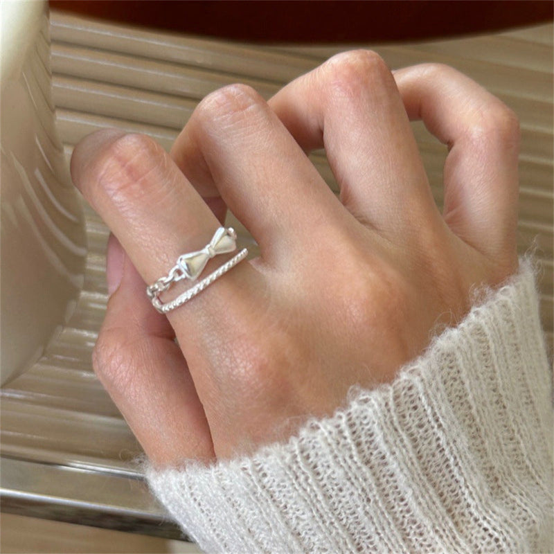 Delicate Bow Ring