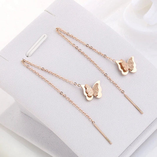 Delicate Butterfly Earrings