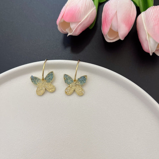 Delicate Butterfly Earrings